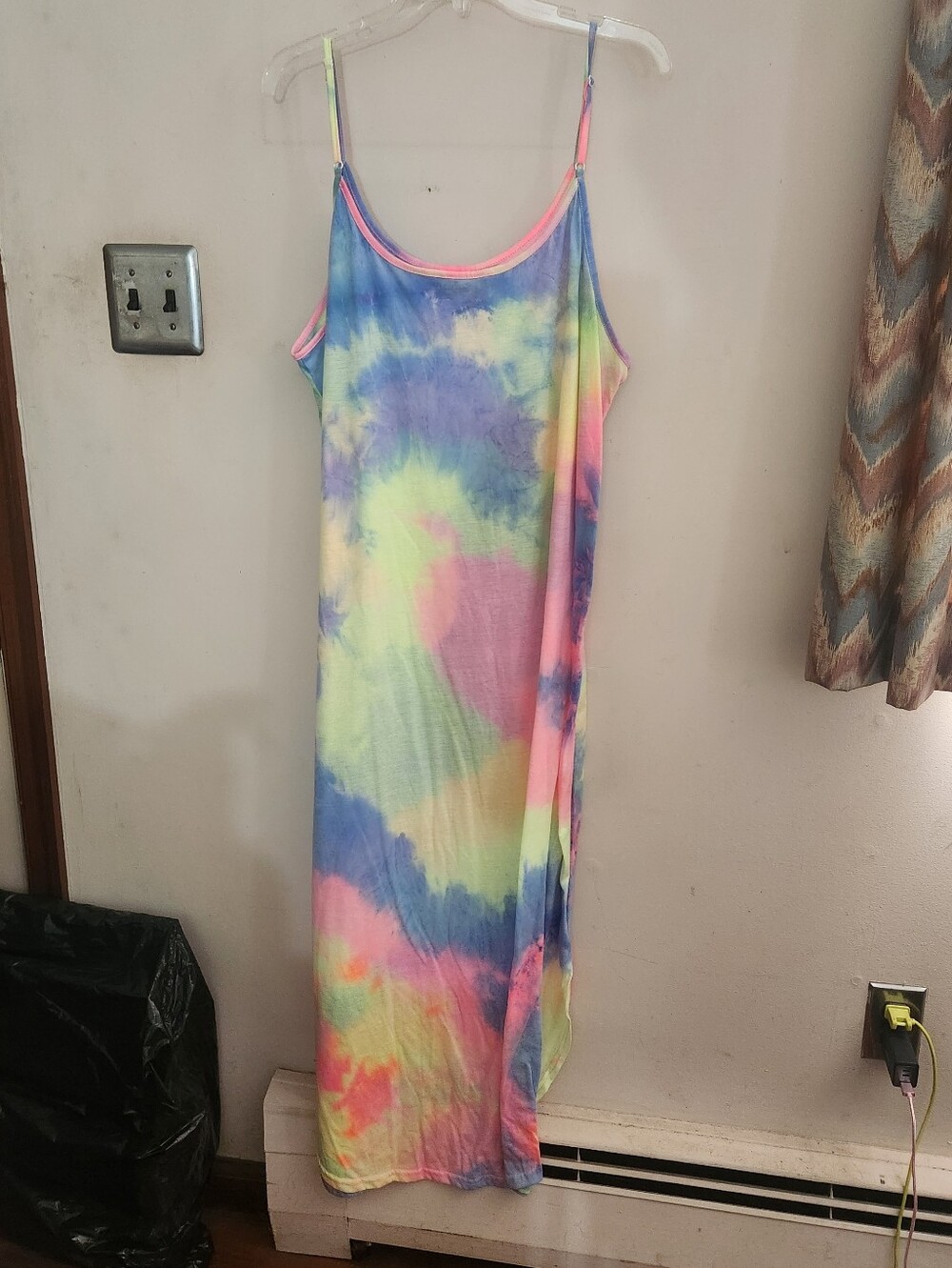 🎉 Tye Dye Floor Length Dress
